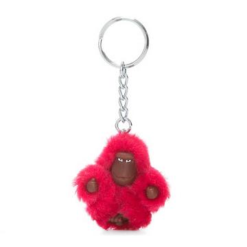 Kipling Sven Extra Small Iconic Monkey Keychain Accessories Rød | DK 1977VR